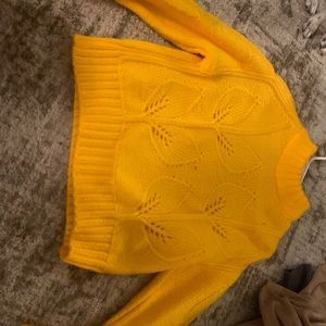 Urban outfitters yellow sweater